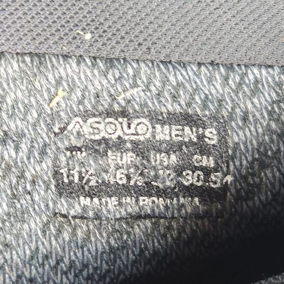 Asolo Men's Thyrus Gv Gortex US 12 Gray Waterproof Lace-Up Trail Hiking Boots - Picture 11 of 16